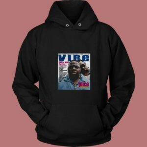 Vibe Cover Notorious Big And Diddy 80s Hoodie
