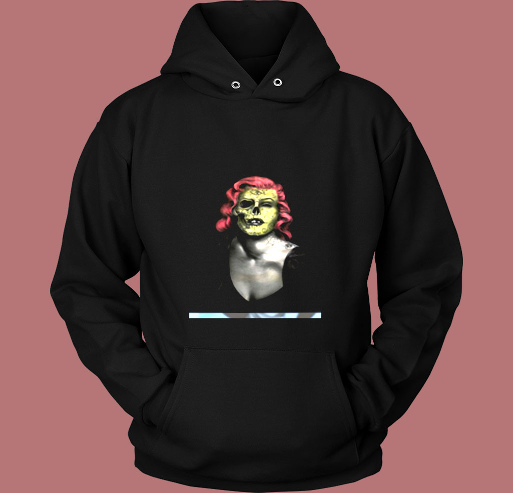 Vintage 90’s Woman Skull Tattoo Vintage Hoodie Vintage 90’s Woman Skull Tattoo Vintage Hoodie