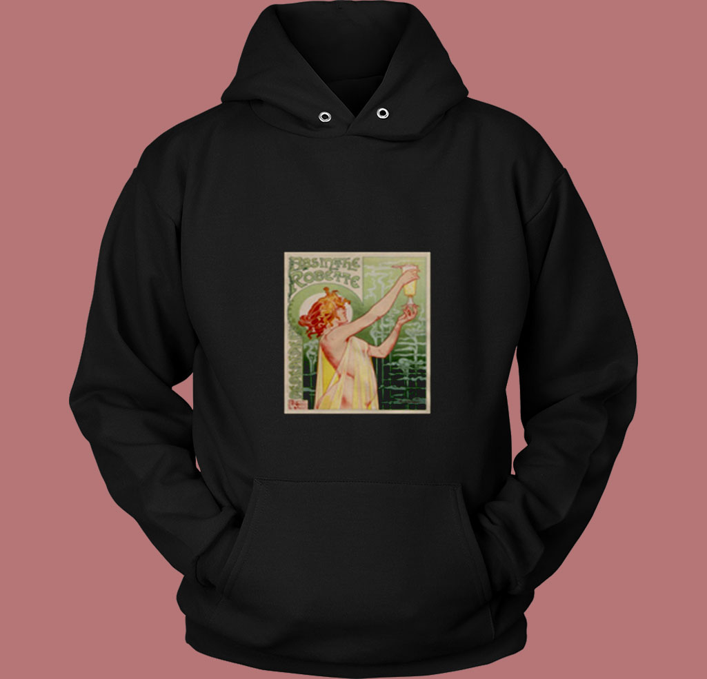 Vintage Alcohol Advertising 80s Hoodie Vintage Alcohol Advertising 80s Hoodie