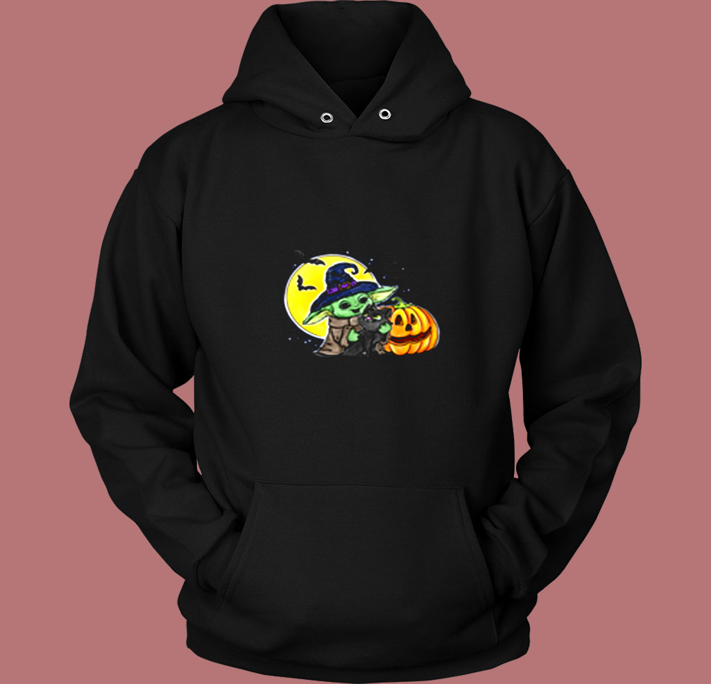 Vintage Baby Yoda Halloween Vintage Hoodie Vintage Baby Yoda Halloween Vintage Hoodie