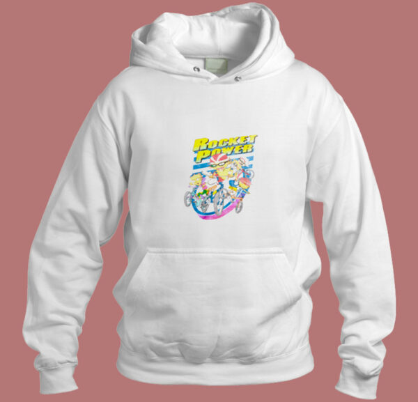 Vintage Cartoon Rocket Power Aesthetic Hoodie Style