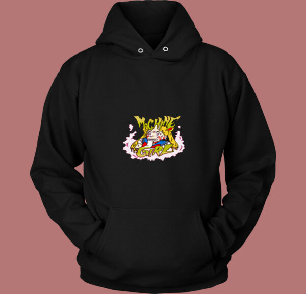Vintage Cute Sailor Moon Machine Girl 80s Hoodie