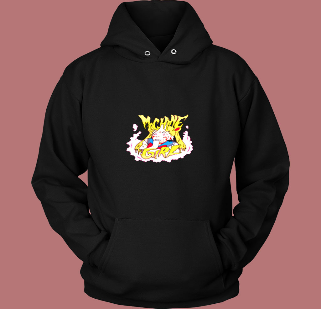 Vintage Cute Sailor Moon Machine Girl Vintage Hoodie Vintage Cute Sailor Moon Machine Girl Vintage Hoodie