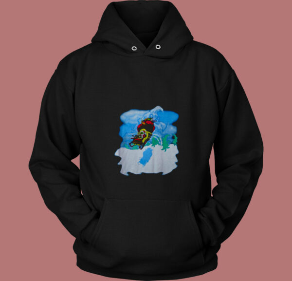 Vintage Dr Seuss How The Grinch Stole Christmas 80s Hoodie
