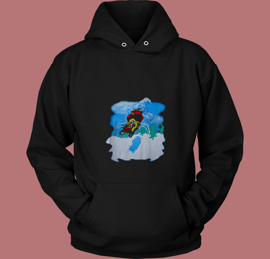 Vintage Dr Seuss How The Grinch Stole Christmas 80s Hoodie Vintage Dr Seuss How The Grinch Stole Christmas 80s Hoodie