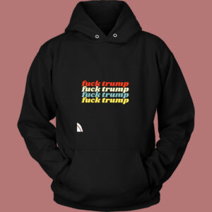 Vintage Fuck Trump Vintage Hoodie