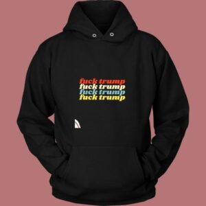 Vintage Fuck Trump Vintage Hoodie