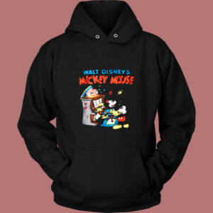 Vintage Minnie And Mickey Graphic Vintage Hoodie