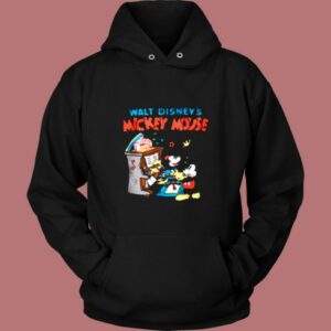 Vintage Minnie And Mickey Graphic Vintage Hoodie