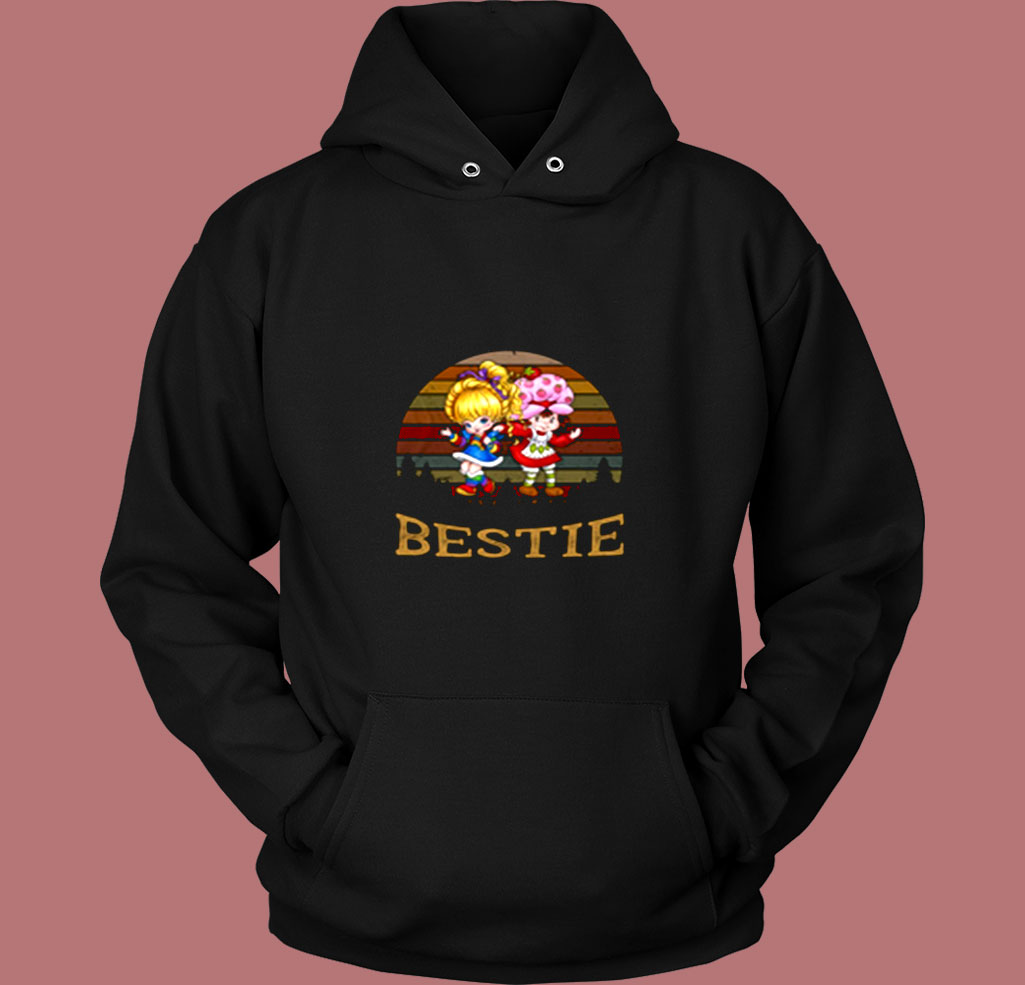 Vintage Retro Bestie Strawberry Shortcake Vintage Hoodie Vintage Retro Bestie Strawberry Shortcake Vintage Hoodie