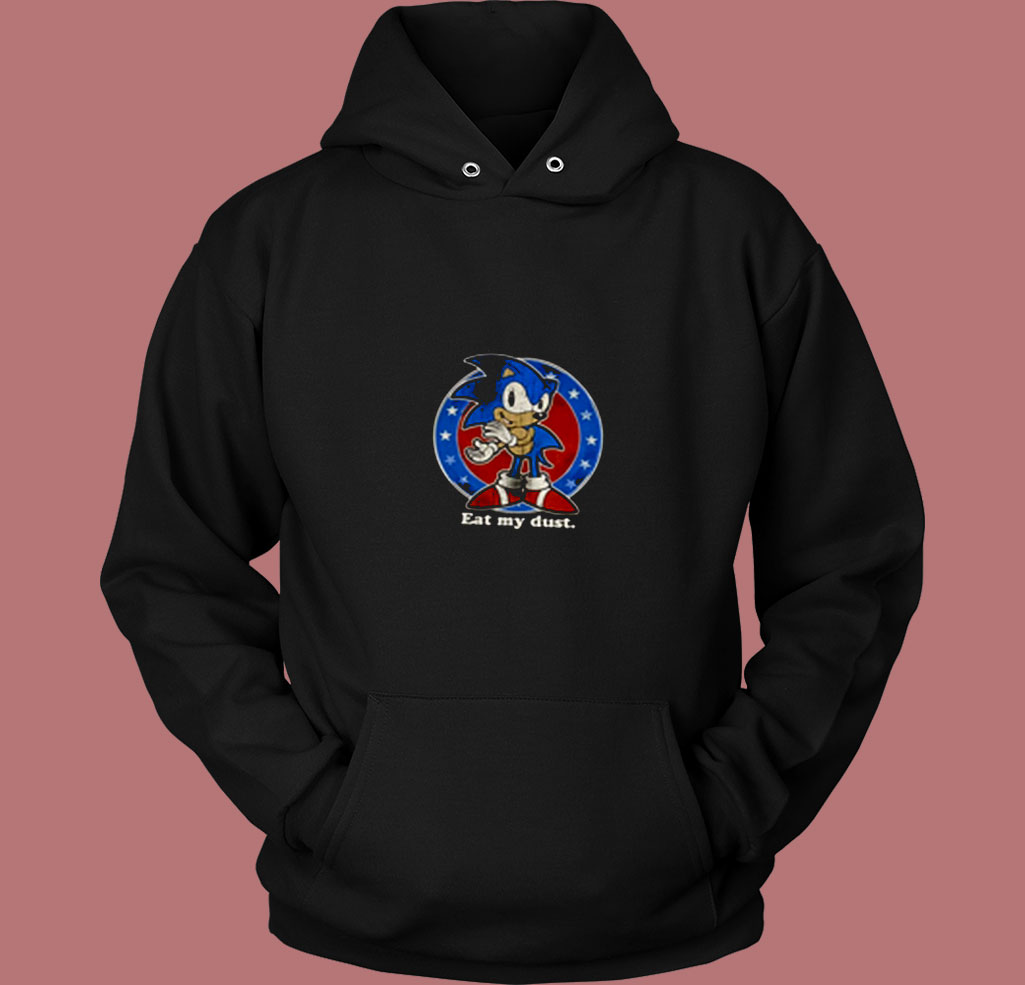 Vintage Sonic The Hedgehod My Dust 80s Hoodie Vintage Sonic The Hedgehod My Dust 80s Hoodie