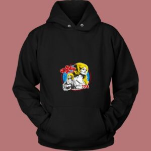 Vintage Tour Dolly Parton 72  Unisex 80s Hoodie
