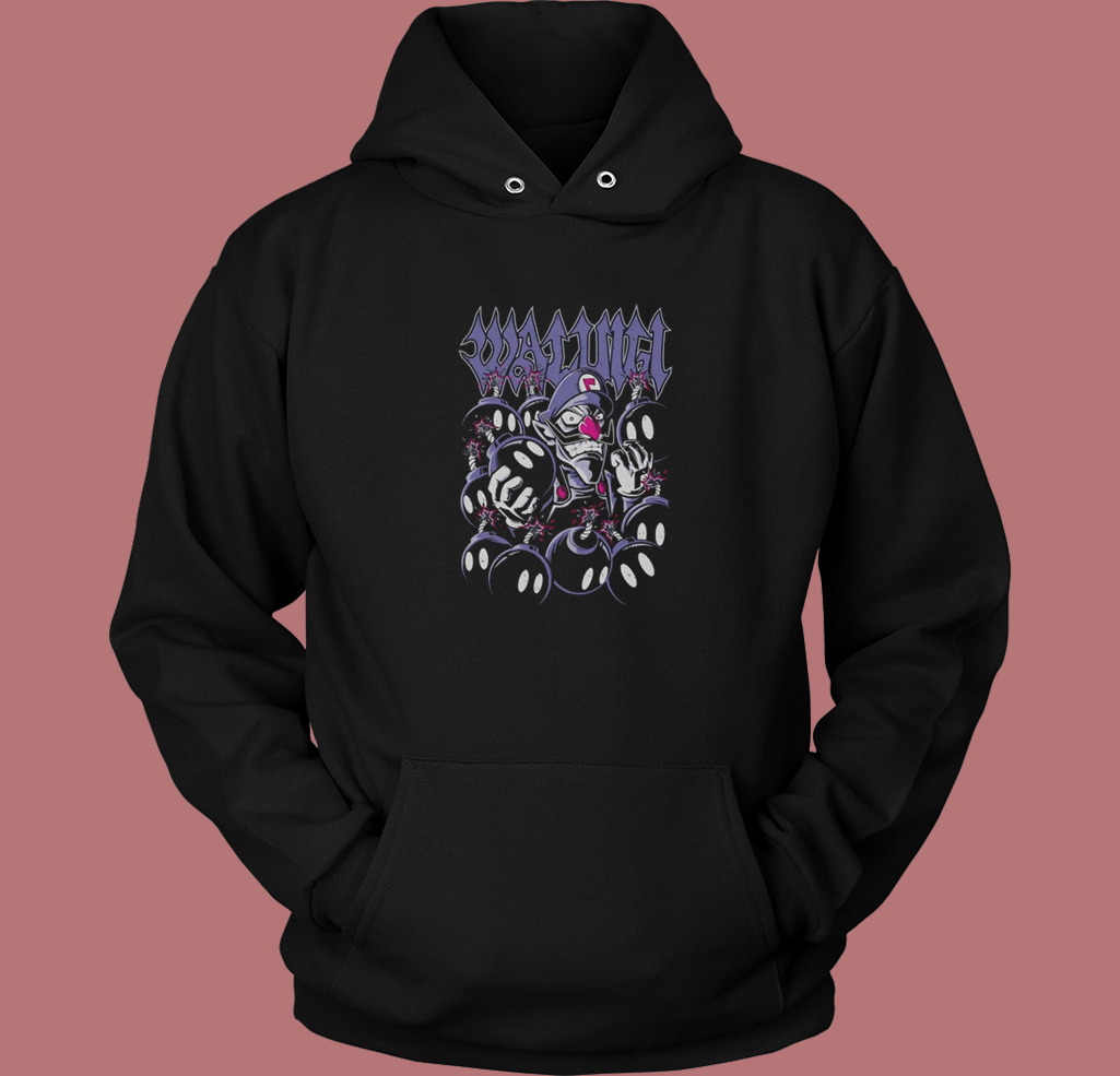 Wah Bob Omb Waluigi Hoodie Style Wah Bob Omb Waluigi Hoodie Style