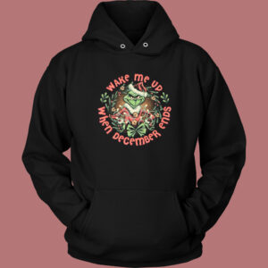 Wake Me When December End Hoodie Style