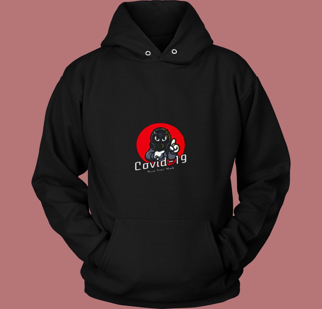 Wear Your Mask Covid 19 80s Hoodie Wear Your Mask Covid 19 80s Hoodie