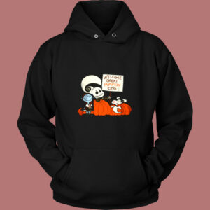 Welcome Great Pumpkin King Snoopy Vintage Hoodie
