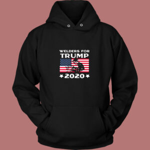 Welders For Trump 2020 Vintage Hoodie