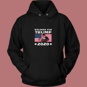 Welders For Trump 2020 Vintage Hoodie