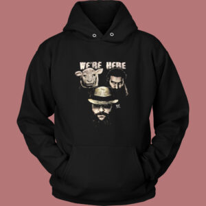 Were Here The Wyatt Family Sheep Hoodie Style