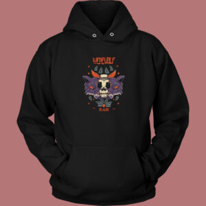 Werewolf Aesthetic Anime Hoodie Style