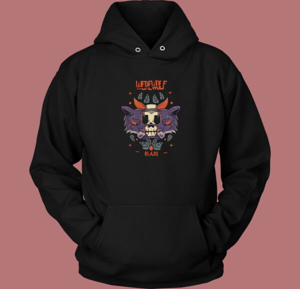 Werewolf Aesthetic Anime Hoodie Style