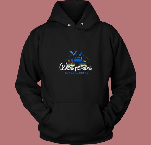 Westeros Kings Landing Parody Disney 80s Hoodie Westeros Kings Landing Parody Disney 80s Hoodie