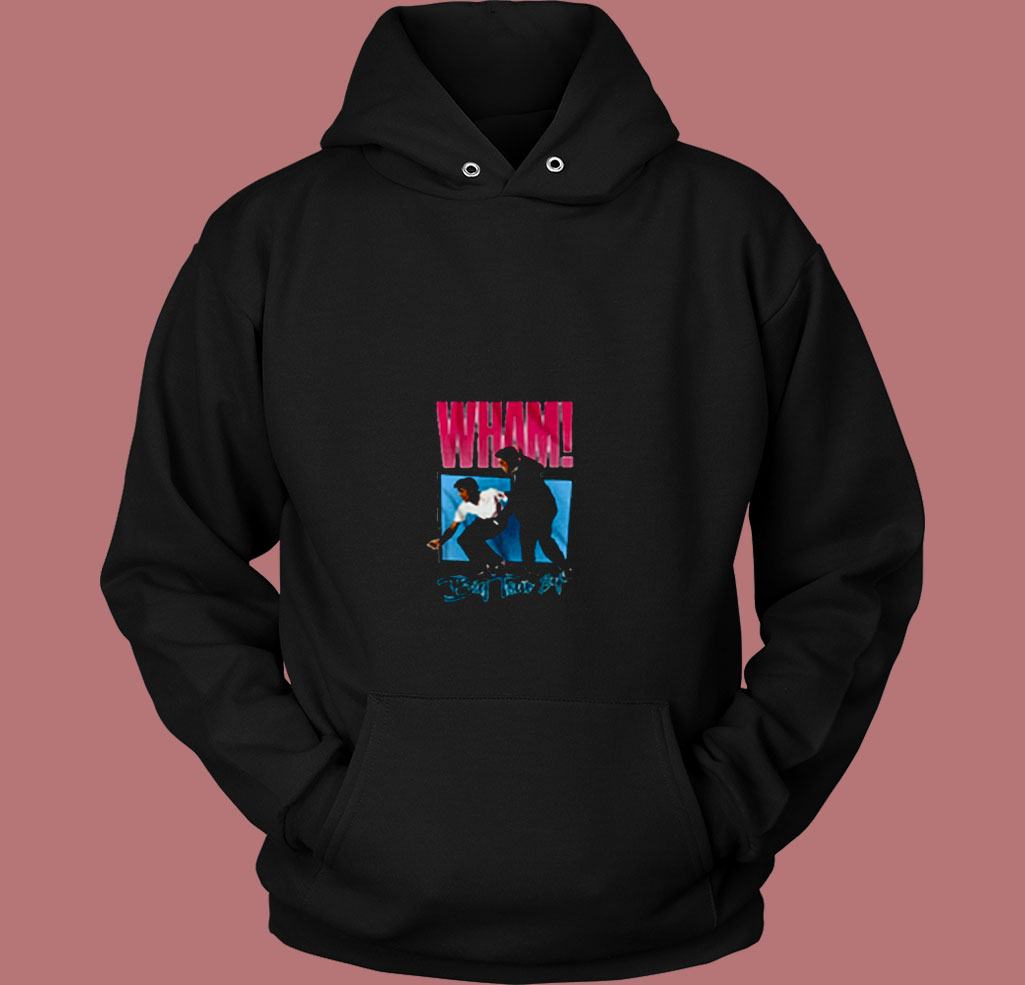 Wham Big Tour 80s Hoodie Wham Big Tour 80s Hoodie