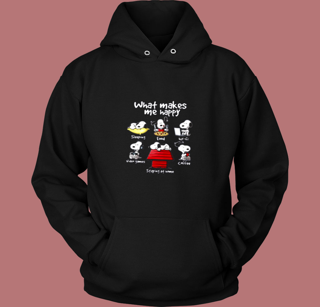 What Makes Me Happy Vintage Hoodie What Makes Me Happy Vintage Hoodie