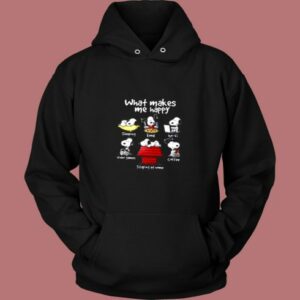 What Makes Me Happy Vintage Hoodie