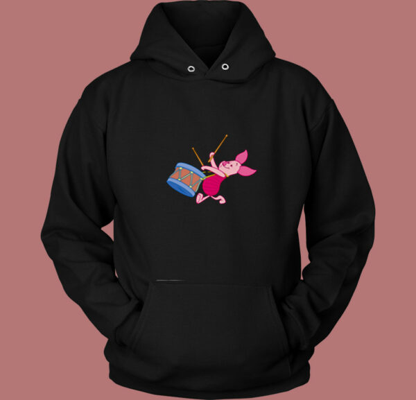 Winnie The Pooh Piglet 80s Hoodie