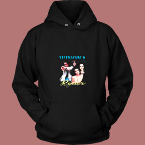 Winona Ryder Vintage 90’s Inspired Vintage Hoodie
