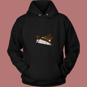 Wizard Bongo Cat 80s Hoodie