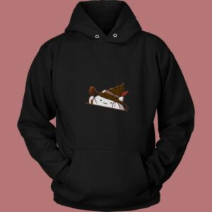 Wizard Bongo Cat 80s Hoodie