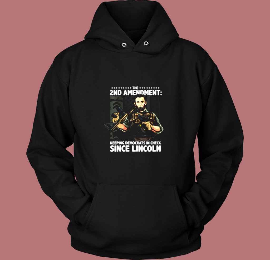 Womens Abraham Lincoln Republican 2nd Amendment Supporter Vintage Hoodie Womens Abraham Lincoln Republican 2nd Amendment Supporter Vintage Hoodie
