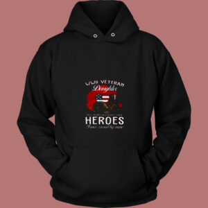 Wwii Veteran Daughter T Shirt I Was Raised 80s Hoodie