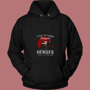 Wwii Veteran Daughter T Shirt I Was Raised 80s Hoodie