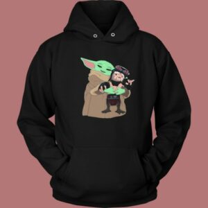 Yoda Grogu Hugs Hoodie Style