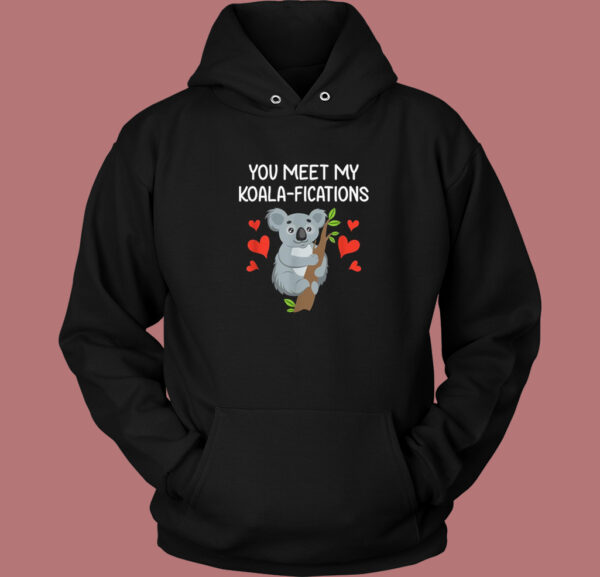 You Meet My Koalifications Hoodie Style