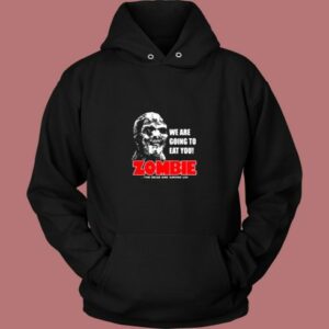 Zombie Classic Horror Movie Vintage Hoodie