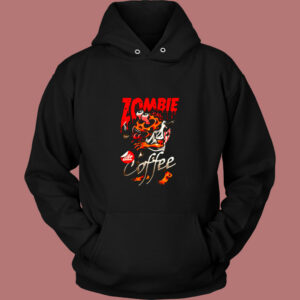 Zombie Coffee Vintage Hoodie