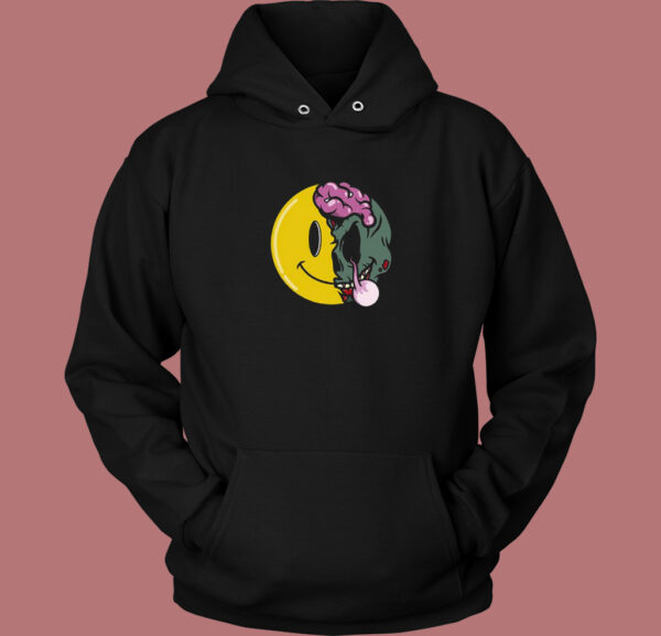 Zombie Emoji Smiley Aesthetic Hoodie Style