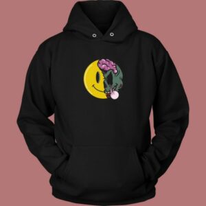Zombie Emoji Smiley Aesthetic Hoodie Style