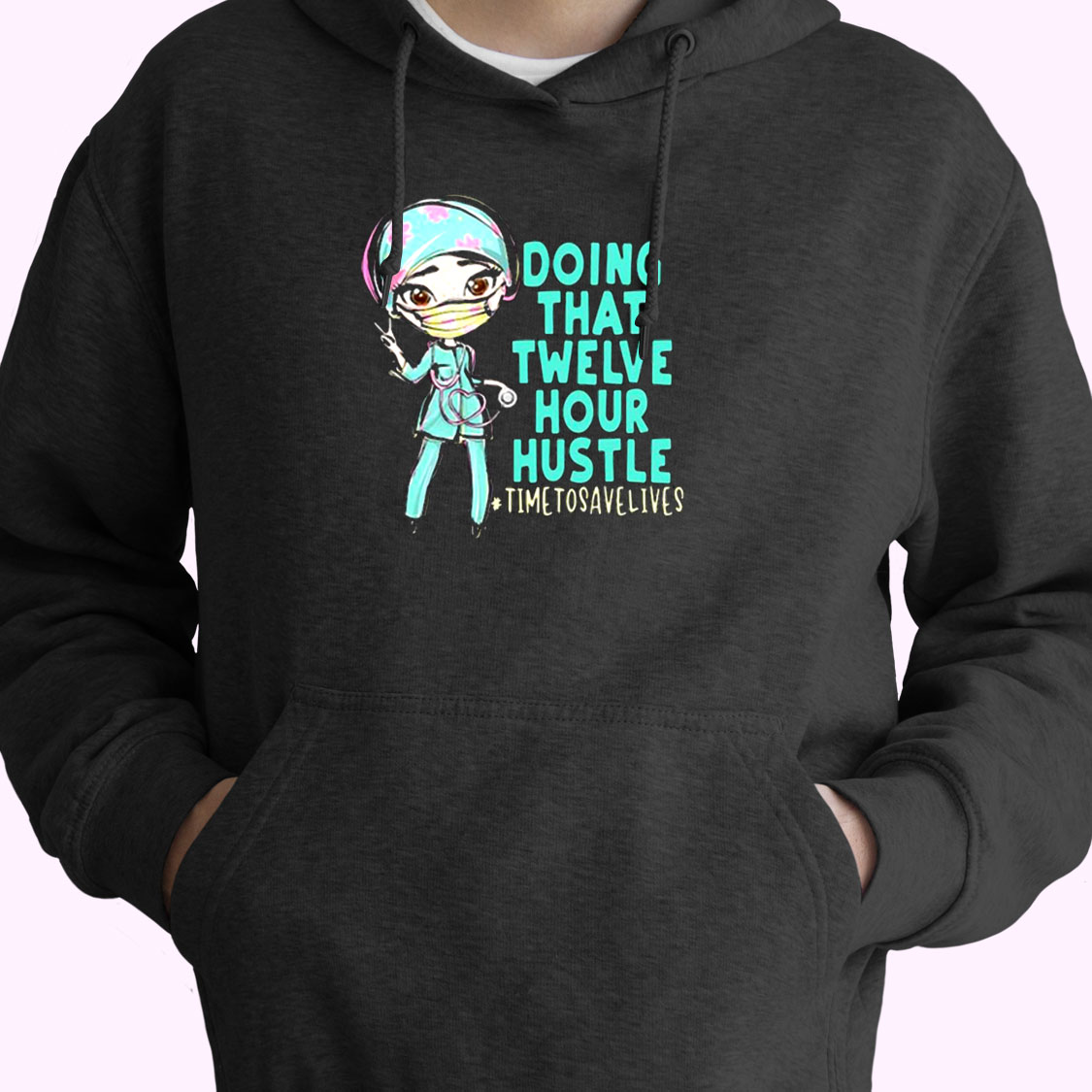 12 Hour Hustle Essential Hoodie 12 Hour Hustle Essential Hoodie