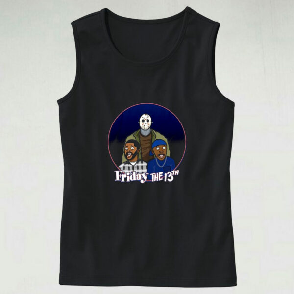 2 Sided Friday The 13th Craig And Smokey Graphic Tank Top