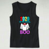 2020 Is My Real Boo Halloween Graphic Tank Top