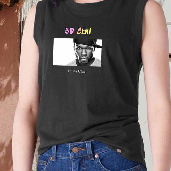 50 Cent In Da Club Hip Hop Tank Top