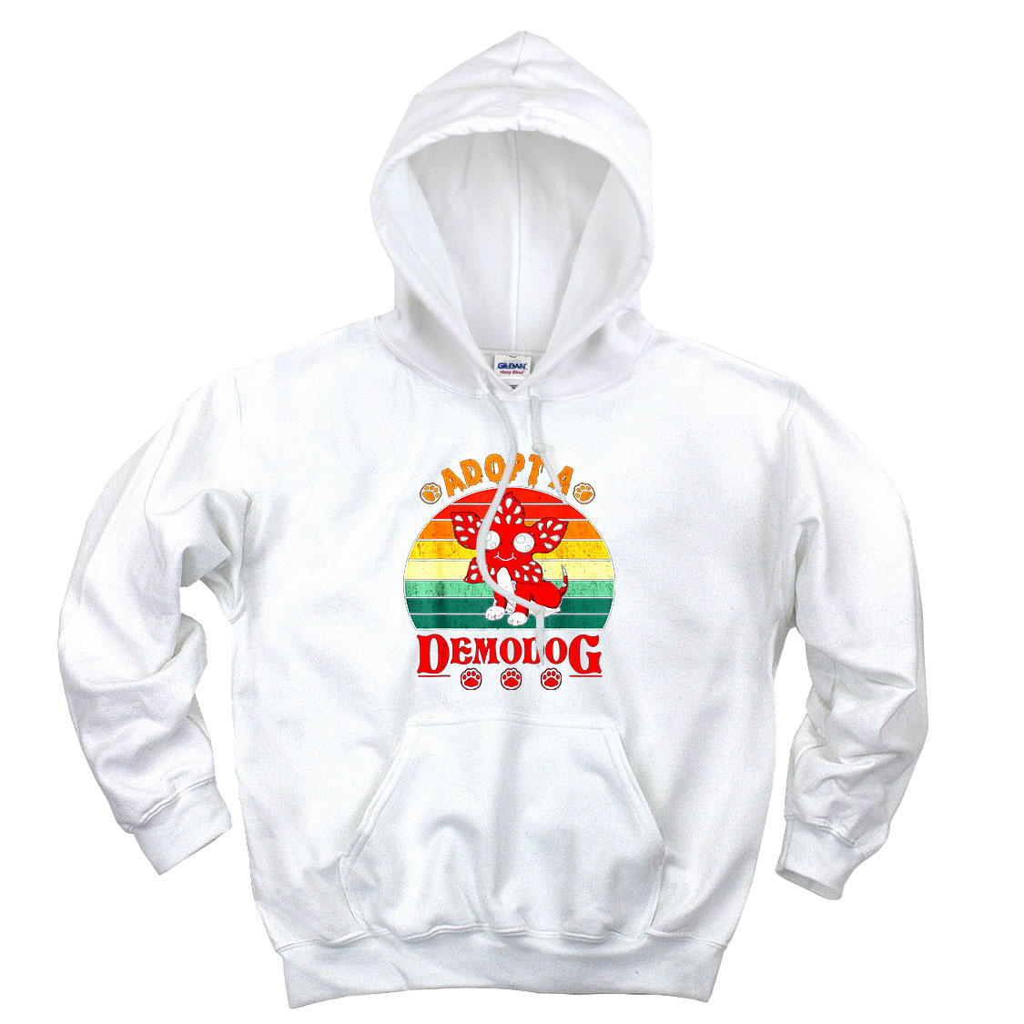 Adopt A Demon Dog Aesthetic Graphic Hoodie Adopt A Demon Dog Aesthetic Graphic Hoodie