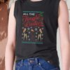 Aesthetic Tank Top All The Jingle Ladies Ugly Christmas X Mas Gifts