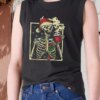 Aesthetic Tank Top Dead Inside Skeleton Christmas X Mas Gifts