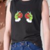 Aesthetic Tank Top Funny Grinch’s Hand Is On The Breast X Mas Gifts